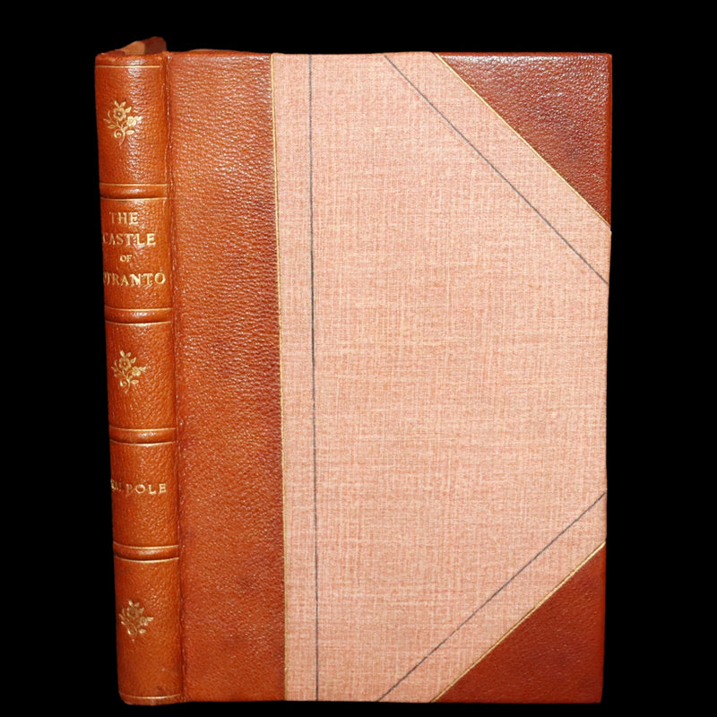 1840 Scarce illustrated Edition - The Castle of Otranto, a Gothic Story Set in a haunted castle by Horace Walpole.