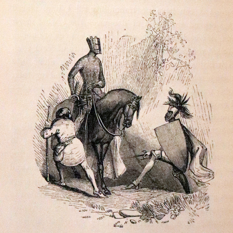 1840 Scarce illustrated Edition - The Castle of Otranto, a Gothic Story Set in a haunted castle by Horace Walpole.