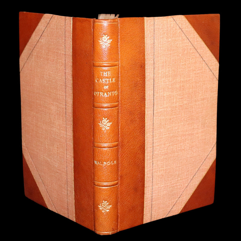 1840 Scarce illustrated Edition - The Castle of Otranto, a Gothic Story Set in a haunted castle by Horace Walpole.