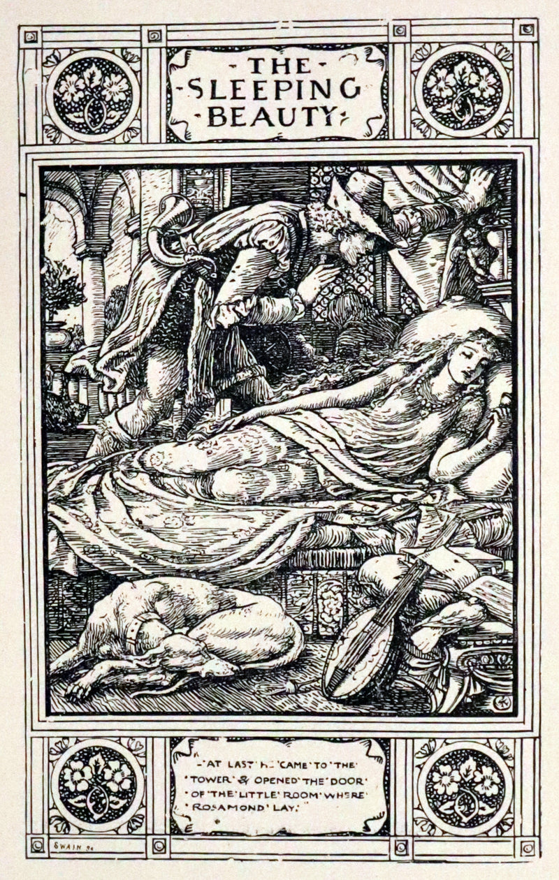 1896 Scarce First US Edition - Grimm's Fairy Tales illustrated by Walter Crane.