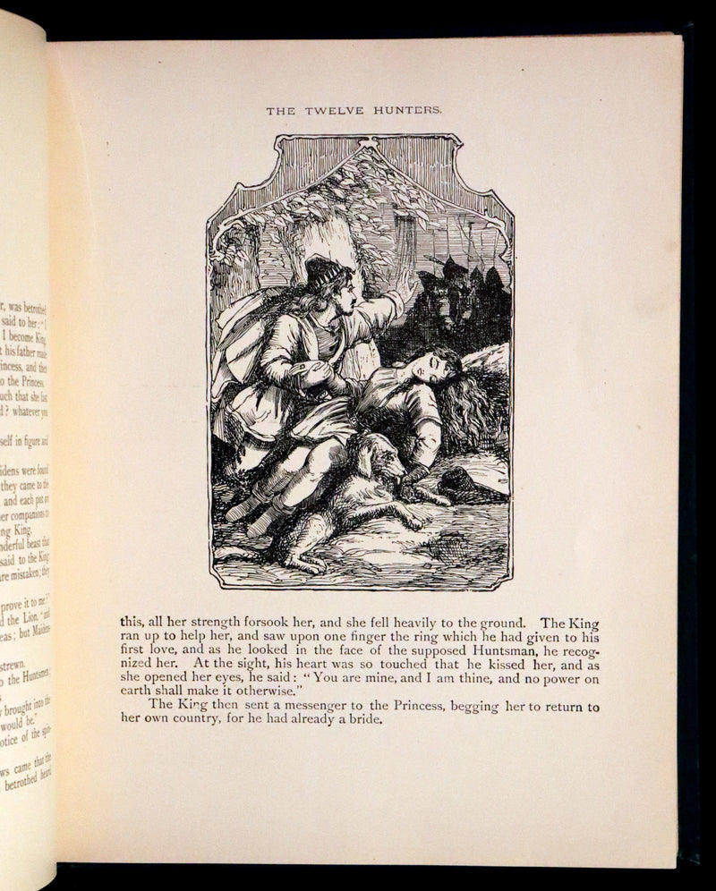 1896 Scarce First US Edition - Grimm's Fairy Tales illustrated by Walter Crane.