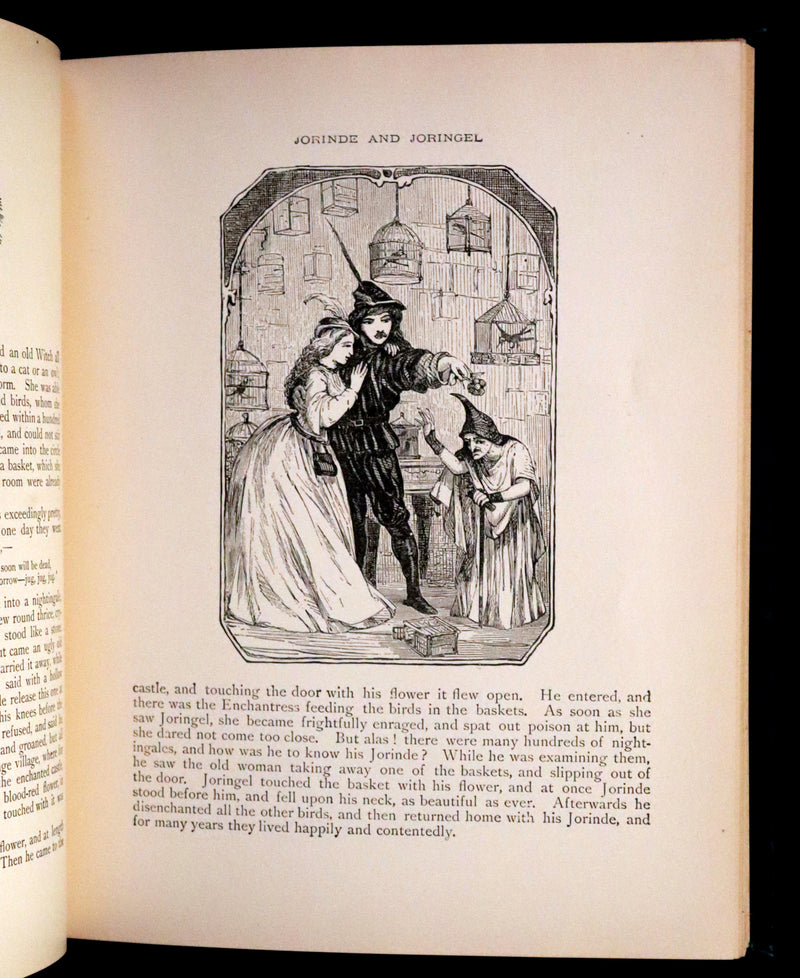 1896 Scarce First US Edition - Grimm's Fairy Tales illustrated by Walter Crane.