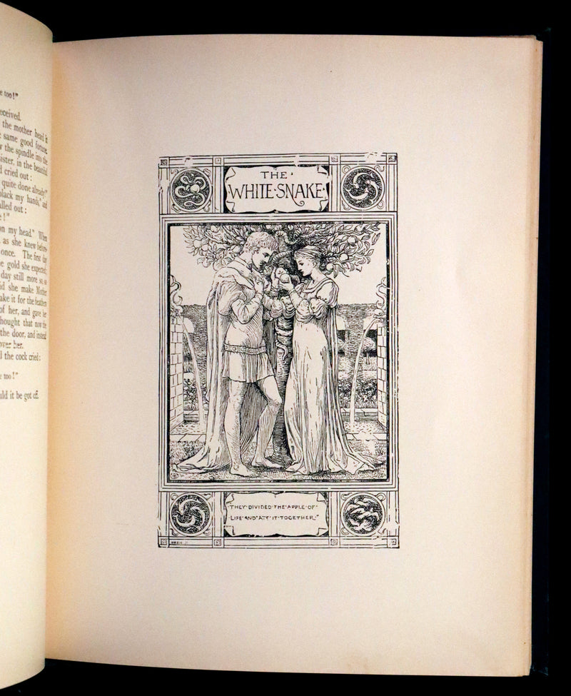 1896 Scarce First US Edition - Grimm's Fairy Tales illustrated by Walter Crane.