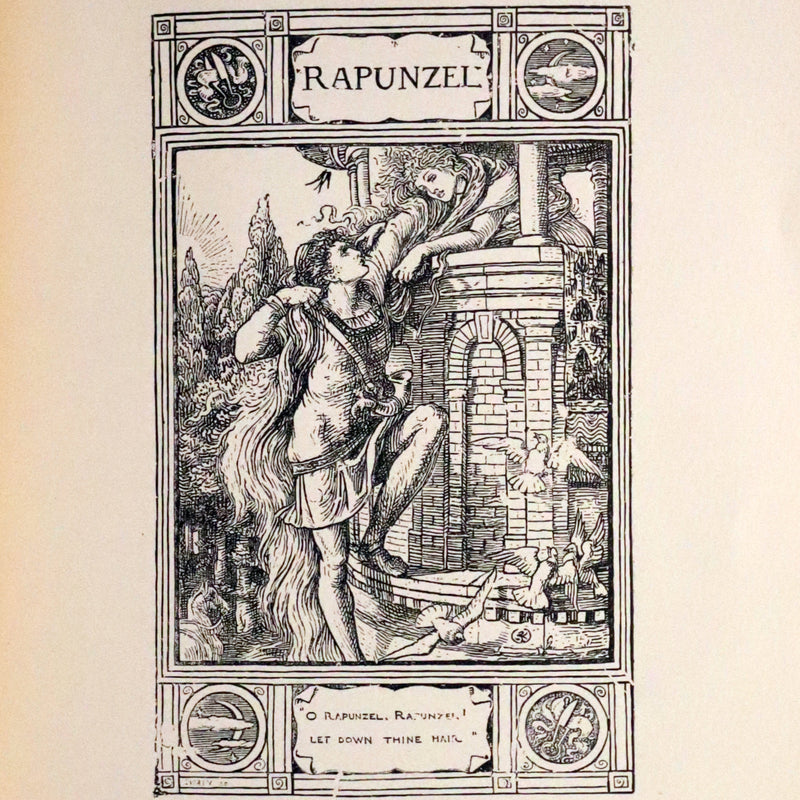 1896 Scarce First US Edition - Grimm's Fairy Tales illustrated by Walter Crane.