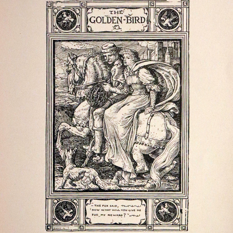 1896 Scarce First US Edition - Grimm's Fairy Tales illustrated by Walter Crane.