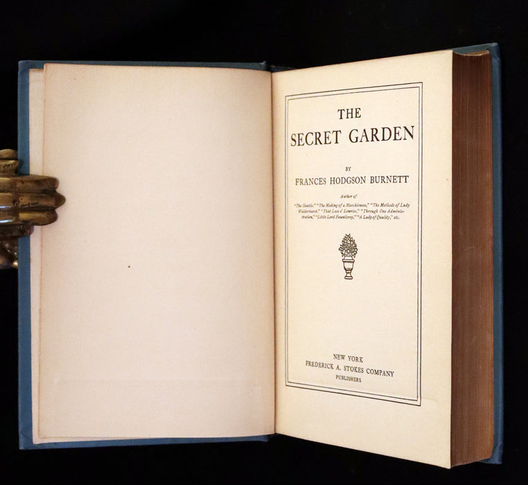 1911 Rare First Edition - The Secret Garden by Frances Hodgson Burnett.