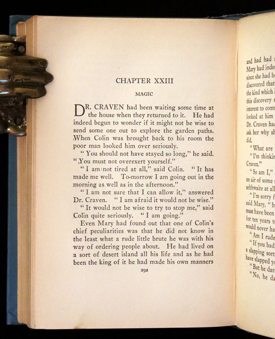 1911 Rare First Edition - The Secret Garden by Frances Hodgson Burnett.