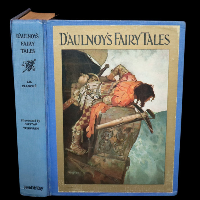 1923 Rare First Edition illustrated by Gustaf Tenggren - D'Aulnoy's Fairy Tales.