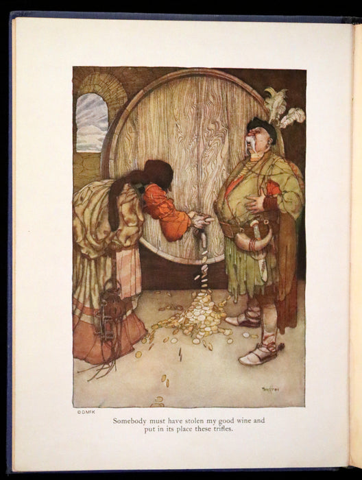 1923 Rare First Edition illustrated by Gustaf Tenggren - D'Aulnoy's Fairy Tales.