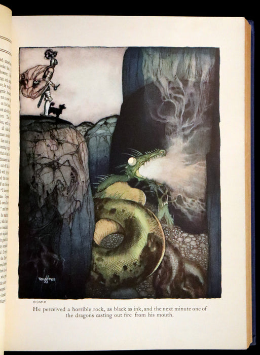 1923 Rare First Edition illustrated by Gustaf Tenggren - D'Aulnoy's Fairy Tales.