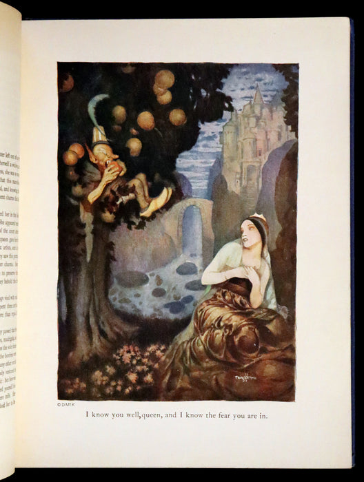 1923 Rare First Edition illustrated by Gustaf Tenggren - D'Aulnoy's Fairy Tales.