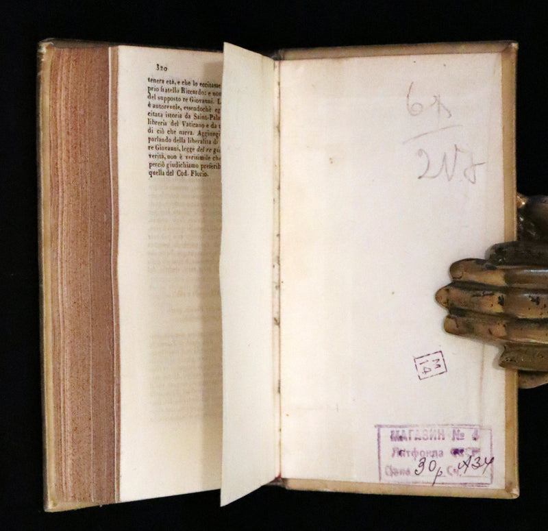 1839 Rare Italian Vellum Book set - La Divina Commedia di Dante Alighieri, The Divine Comedy.