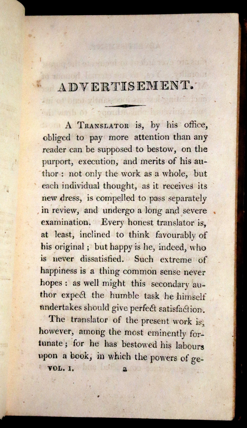1806 Rare Book Set - Tales of the Castle: or Stories of Instruction and Delight by Madame De Genlis.
