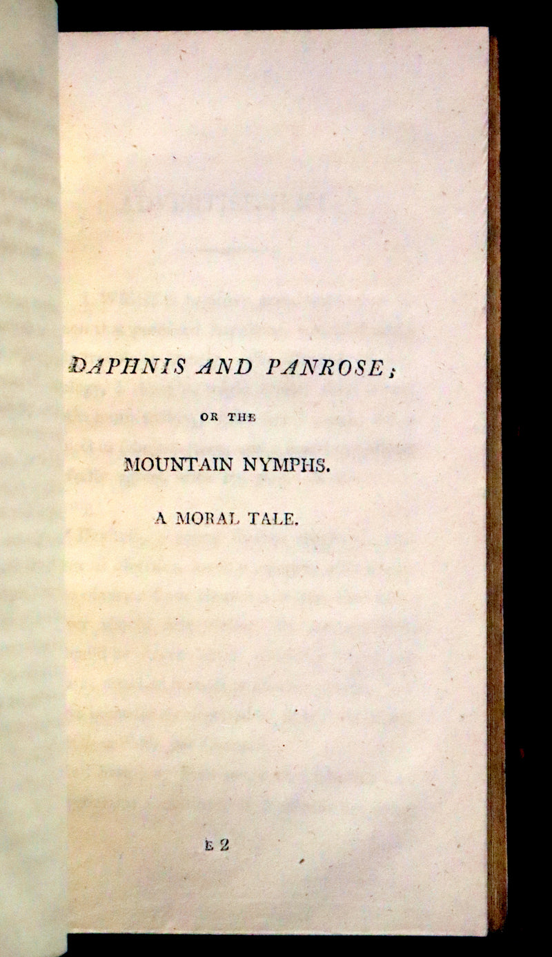 1806 Rare Book Set - Tales of the Castle: or Stories of Instruction and Delight by Madame De Genlis.