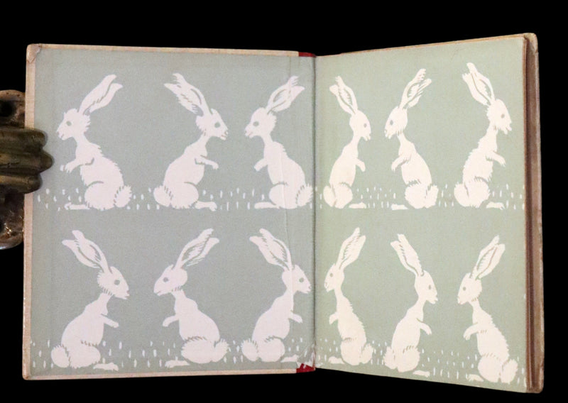 1905 Scarce First Edition - Little Blue Rabbit and his Adventures by Cyril F. Austin, Illustrated by Hilda Austin.