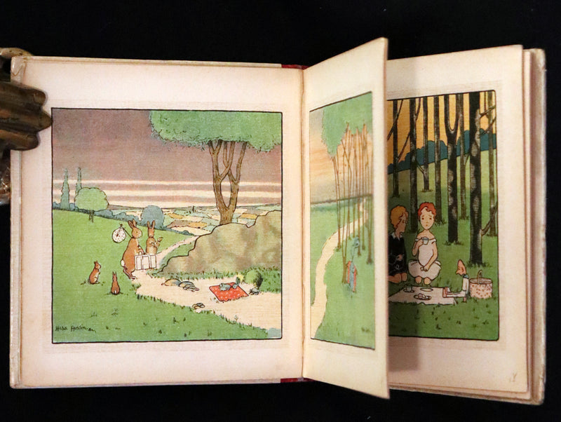 1905 Scarce First Edition - Little Blue Rabbit and his Adventures by Cyril F. Austin, Illustrated by Hilda Austin.