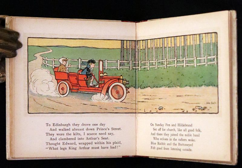 1905 Scarce First Edition - Little Blue Rabbit and his Adventures by Cyril F. Austin, Illustrated by Hilda Austin.