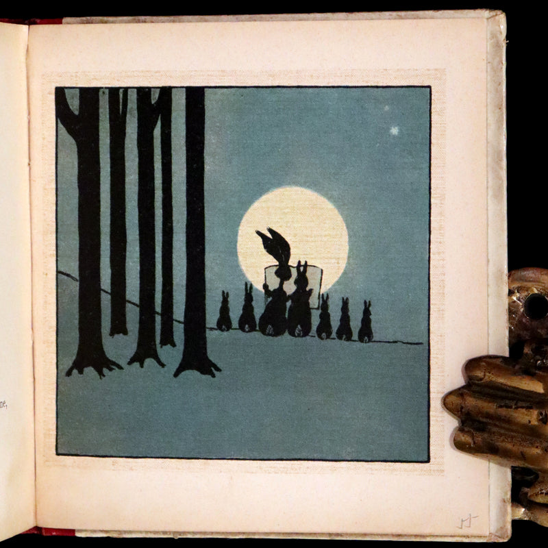 1905 Scarce First Edition - Little Blue Rabbit and his Adventures by Cyril F. Austin, Illustrated by Hilda Austin.