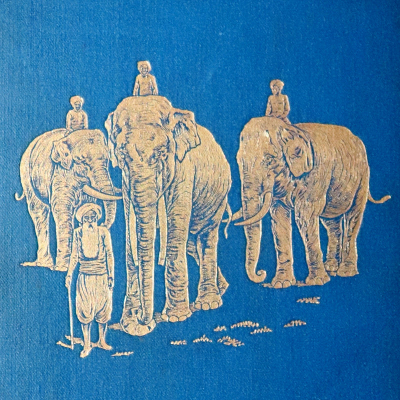 1895 Rare Book - The Jungle Book by Rudyard Kipling, illustrated by  J. L. Kipling, W. H. Drake, and P. Frenzeny.