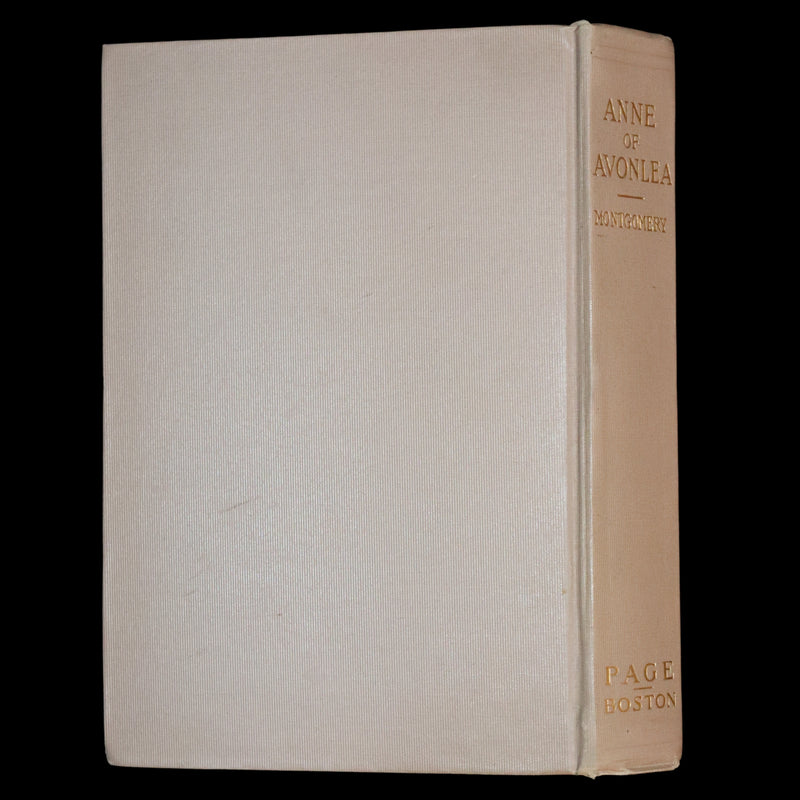 1909 Rare First Edition, Early Printing - Anne of Avonlea Lucy Maud Montgomery.