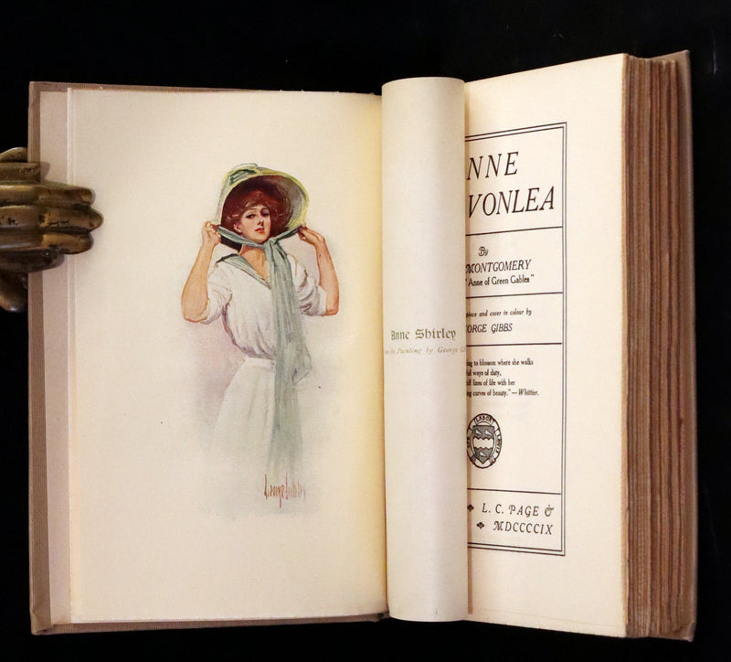 1909 Rare First Edition, Early Printing - Anne of Avonlea Lucy Maud Montgomery.