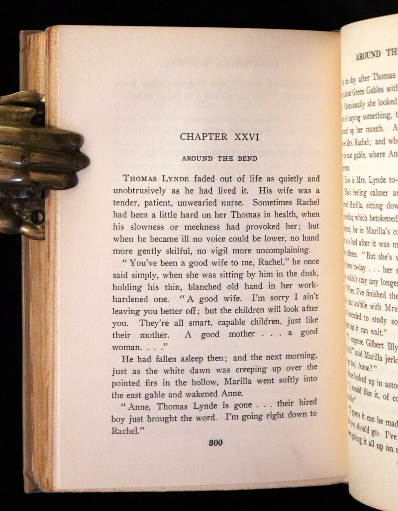 1909 Rare First Edition, Early Printing - Anne of Avonlea Lucy Maud Montgomery.