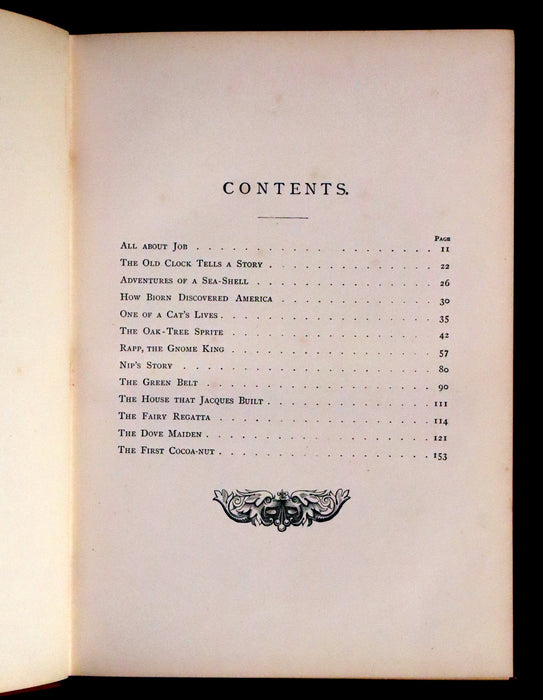 1881 Scarce First UK Edition - The Catskill Fairies by Virginia W. Johnson illustrated by Alfred Fredericks.