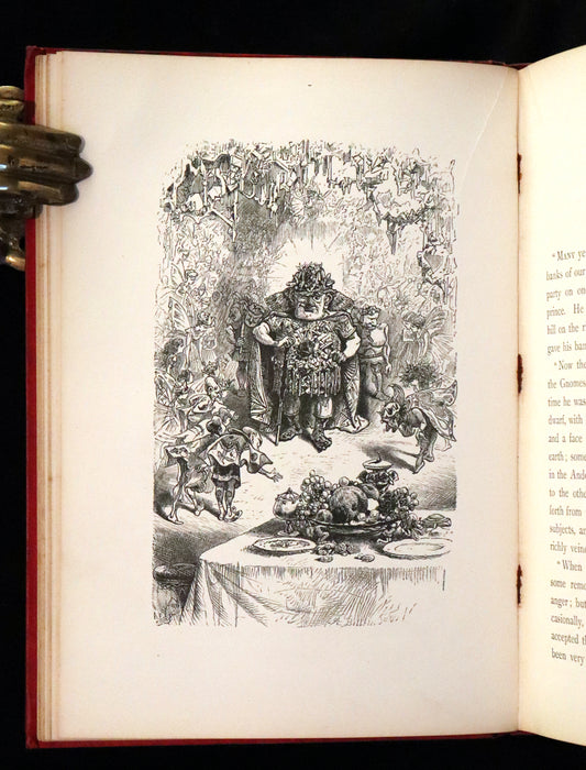 1881 Scarce First UK Edition - The Catskill Fairies by Virginia W. Johnson illustrated by Alfred Fredericks.