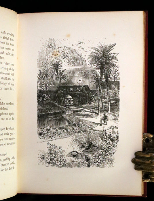 1881 Scarce First UK Edition - The Catskill Fairies by Virginia W. Johnson illustrated by Alfred Fredericks.