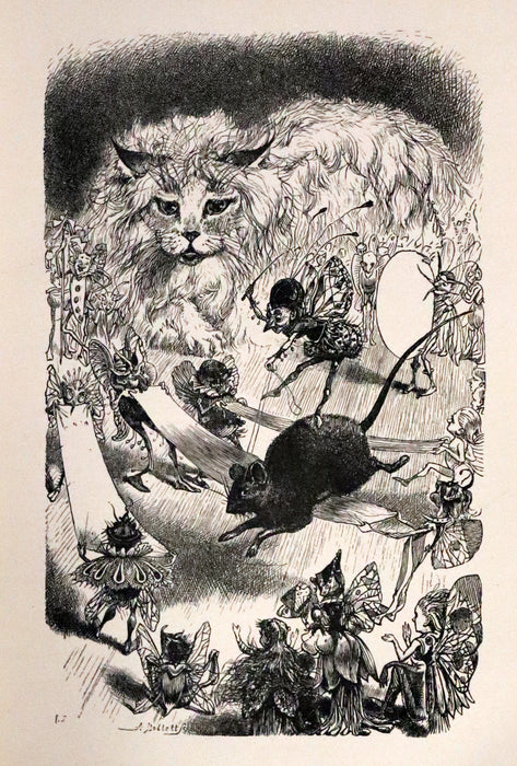 1881 Scarce First UK Edition - The Catskill Fairies by Virginia W. Johnson illustrated by Alfred Fredericks.