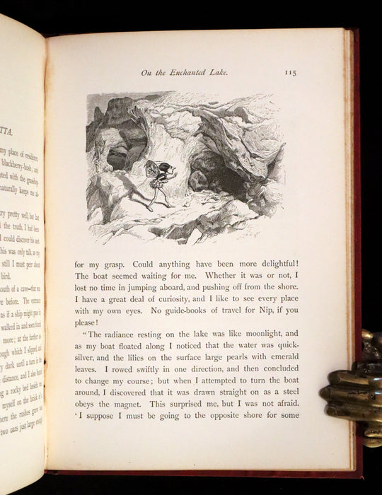 1881 Scarce First UK Edition - The Catskill Fairies by Virginia W. Johnson illustrated by Alfred Fredericks.