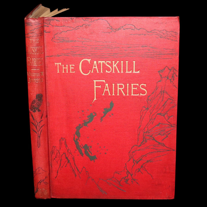 1881 Scarce First UK Edition - The Catskill Fairies by Virginia W. Johnson illustrated by Alfred Fredericks.