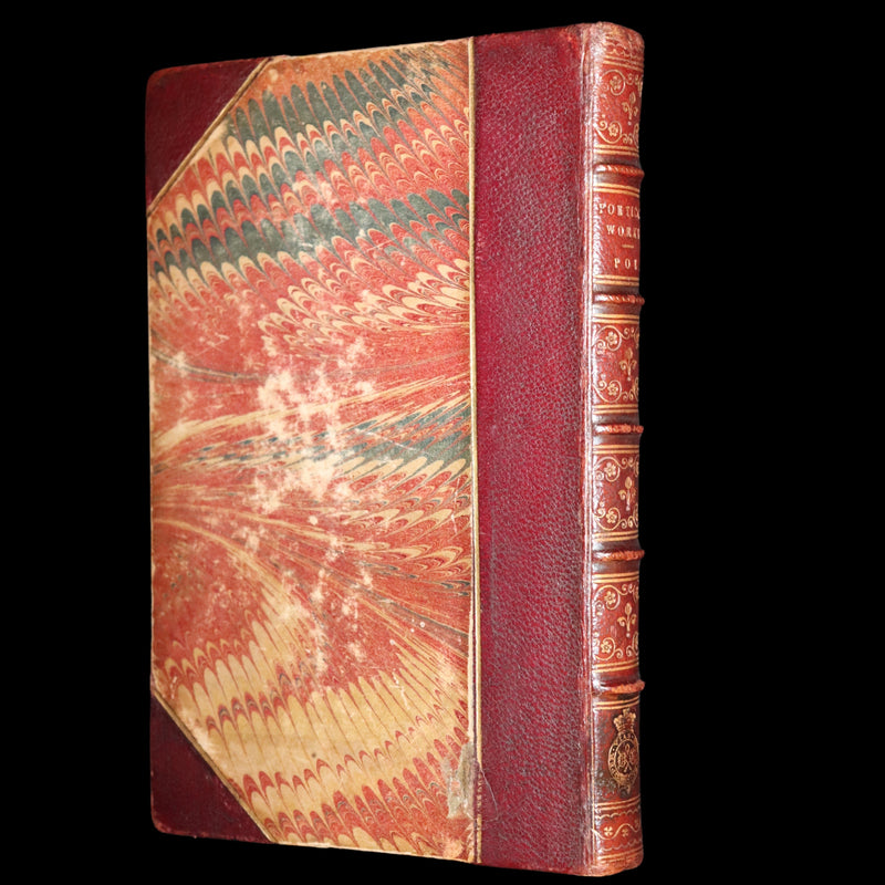 1853 Scarce First UK Edition - The Poetical Works of Edgar Allan Poe, illustrated.