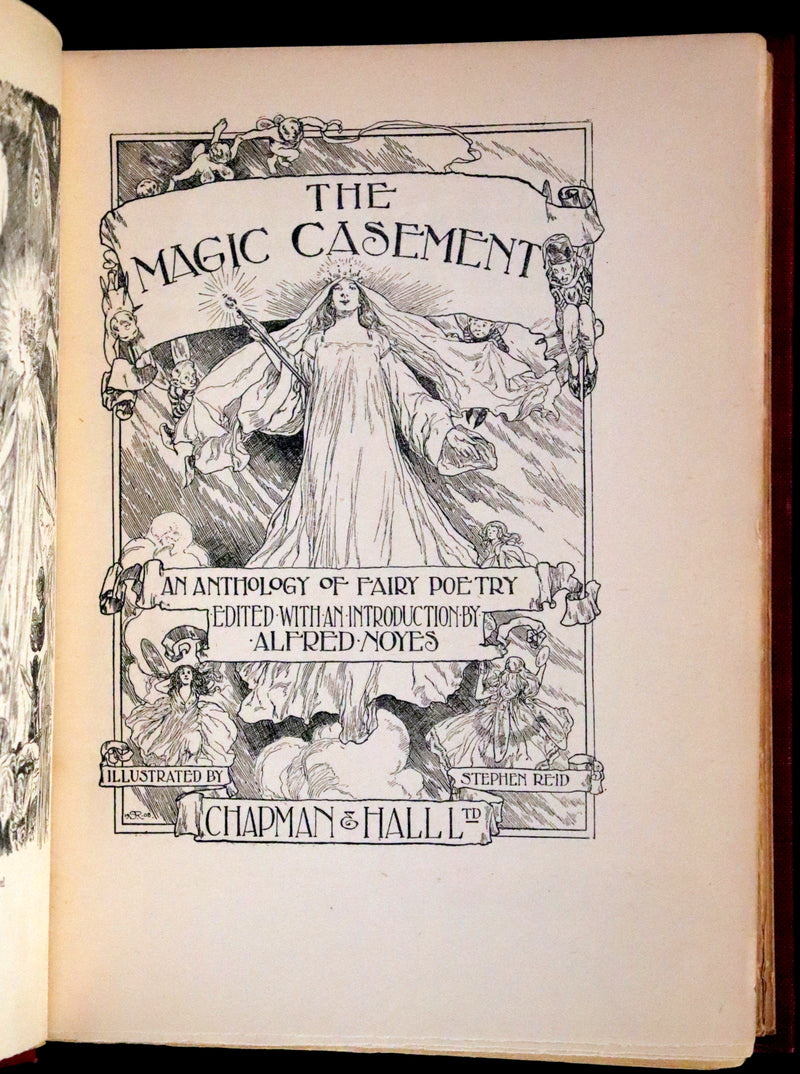 1908 Rare First Edition - The Magic Casement. An Anthology of Fairy Poetry.