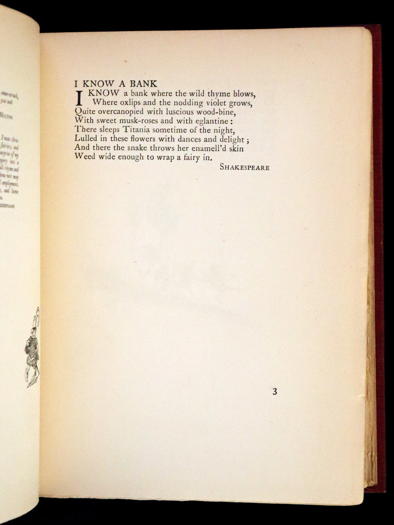 1908 Rare First Edition - The Magic Casement. An Anthology of Fairy Poetry.