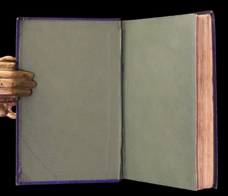 1866 Rare Book - The Life and Strange Surprising Adventures of Robinson Crusoe, edited after the original 1719 edition.