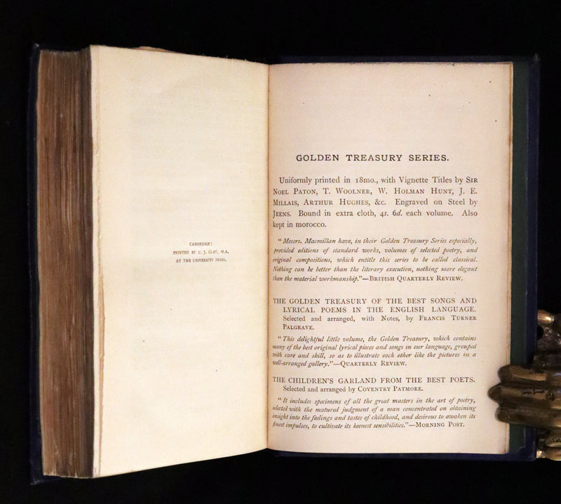 1866 Rare Book - The Life and Strange Surprising Adventures of Robinson Crusoe, edited after the original 1719 edition.