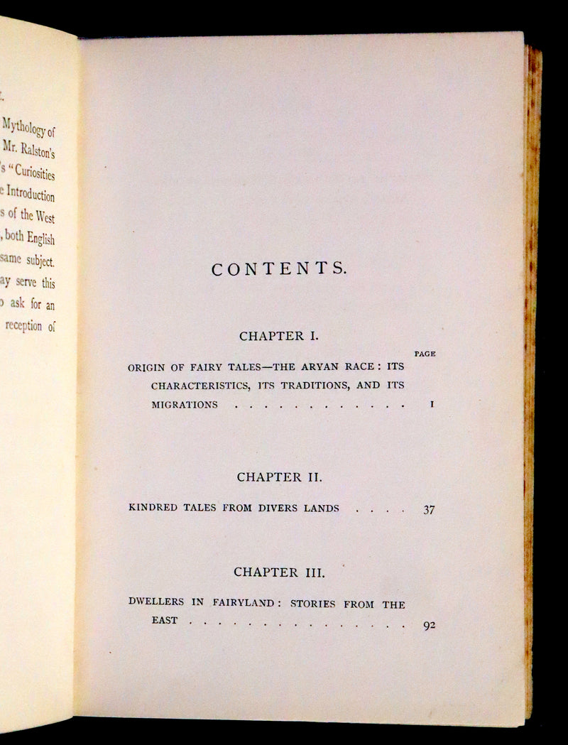1878 Scarce First Edition - Fairy Tales, Their Origin and Meaning with Some Account of Dwellers in Fairyland.