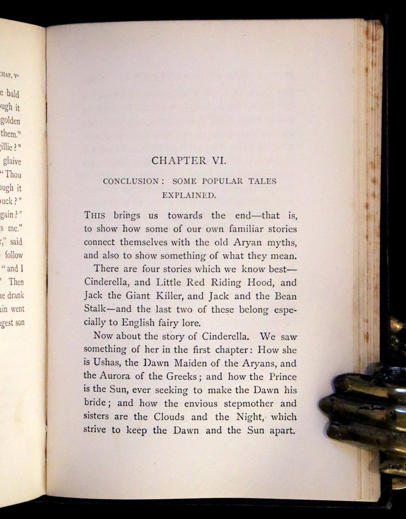 1878 Scarce First Edition - Fairy Tales, Their Origin and Meaning with Some Account of Dwellers in Fairyland.