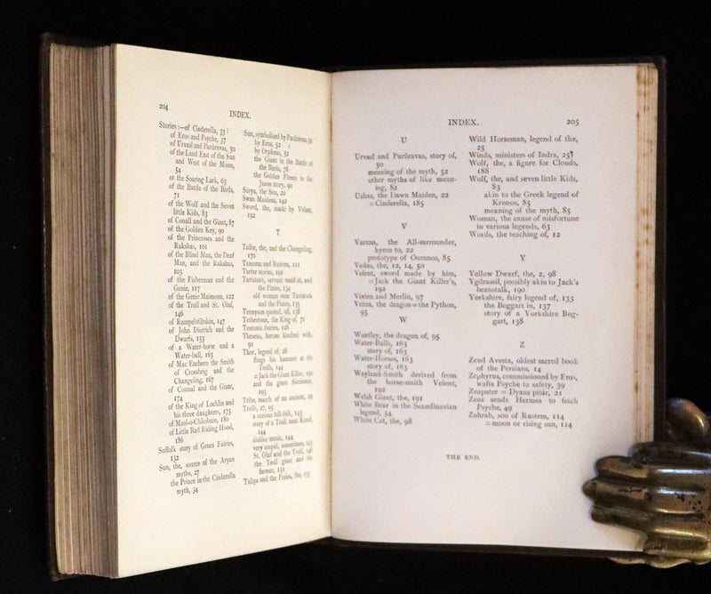 1878 Scarce First Edition - Fairy Tales, Their Origin and Meaning with Some Account of Dwellers in Fairyland.