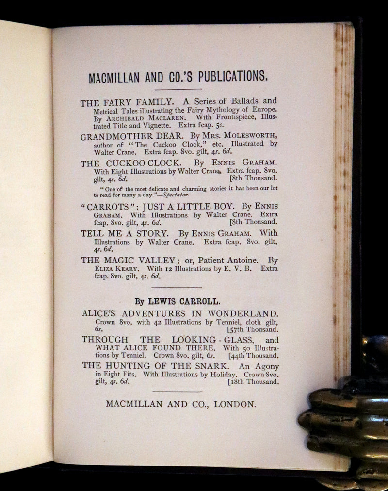 1878 Scarce First Edition - Fairy Tales, Their Origin and Meaning with Some Account of Dwellers in Fairyland.