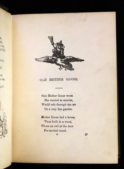 1880 Rare Victorian Book - Forty Favorite Fairy Tales, Merry Tales for Little Folk Illustrated.