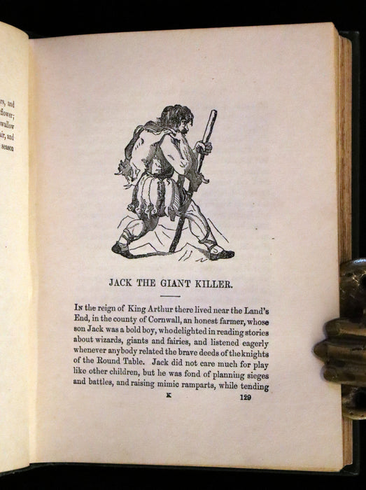 1880 Rare Victorian Book - Forty Favorite Fairy Tales, Merry Tales for Little Folk Illustrated.