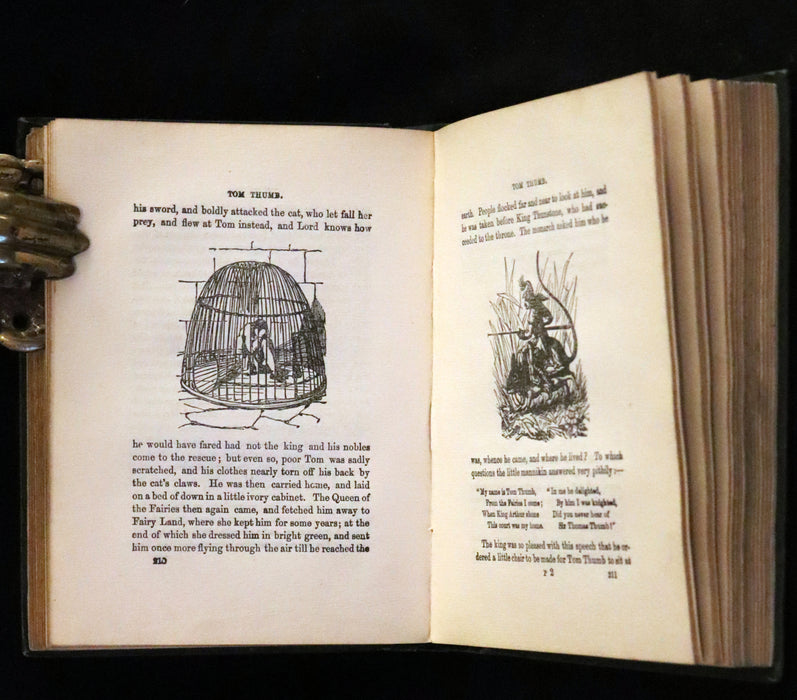 1880 Rare Victorian Book - Forty Favorite Fairy Tales, Merry Tales for Little Folk Illustrated.