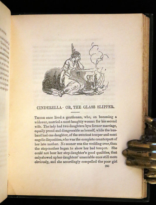 1880 Rare Victorian Book - Forty Favorite Fairy Tales, Merry Tales for Little Folk Illustrated.