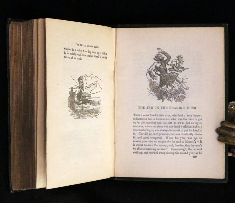 1880 Rare Victorian Book - Forty Favorite Fairy Tales, Merry Tales for Little Folk Illustrated.