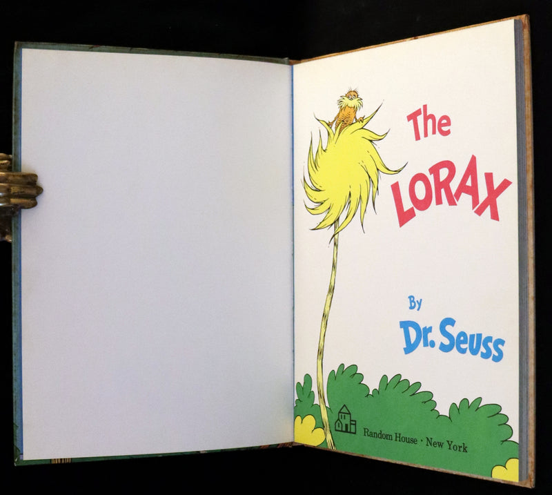 1971 Rare First Edition - The Lorax by Dr. Seuss.