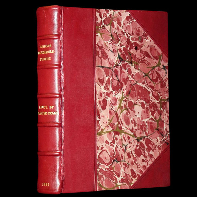 1882 Rare First Edition - Brothers Grimm's FAIRY TALES illustrated by Walter Crane.