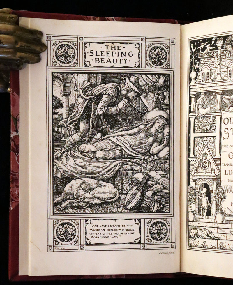 1882 Rare First Edition - Brothers Grimm's FAIRY TALES illustrated by Walter Crane.