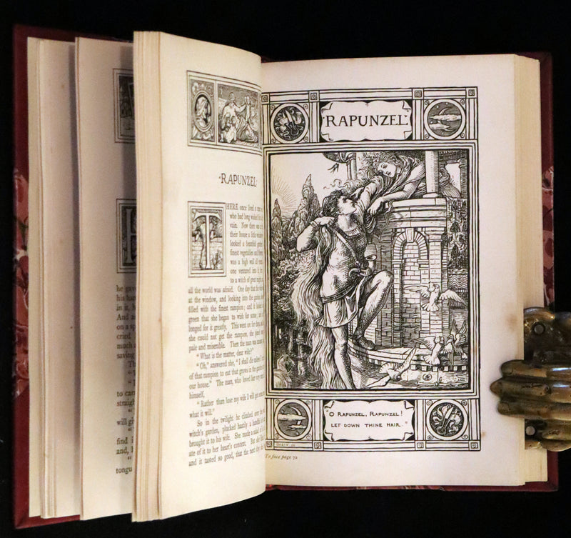 1882 Rare First Edition - Brothers Grimm's FAIRY TALES illustrated by Walter Crane.